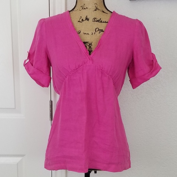 Banana Republic Tops - Banana Republic linen top sz XS